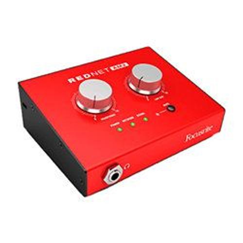 Focusrite Pro RedNet AM2 ampli casque et convertisseur Dante