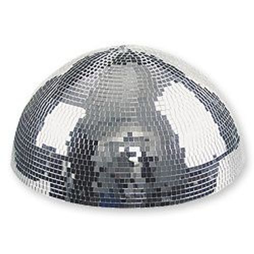 Demi-boule à facette 30 cm
