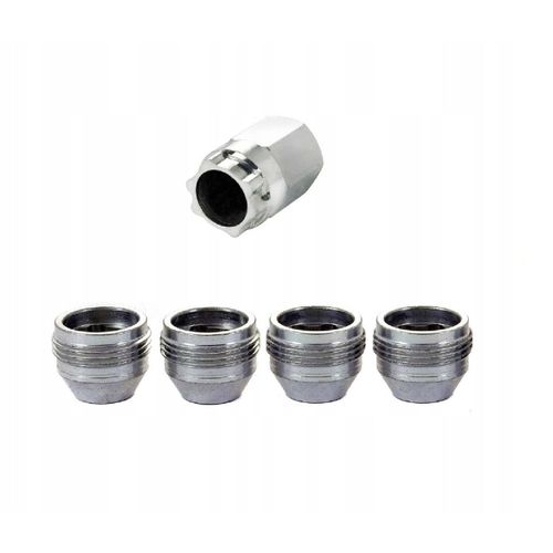 4 Ecrous Antivol De Roues 24018su 14x150 L22.7 H19 Coniques