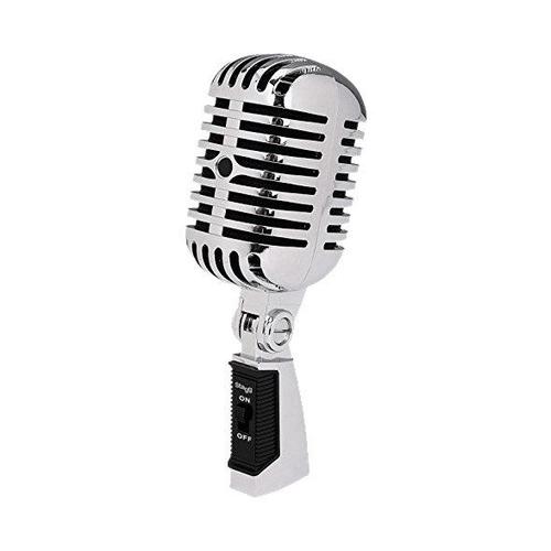 Microphone à main Soundlab Dynamic avec cordon et étui de