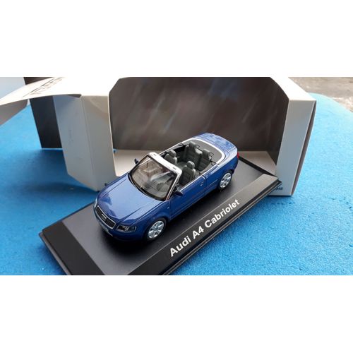 Norev 830001 - Audi A4 Cabriolet Bleu 1:43-Norev