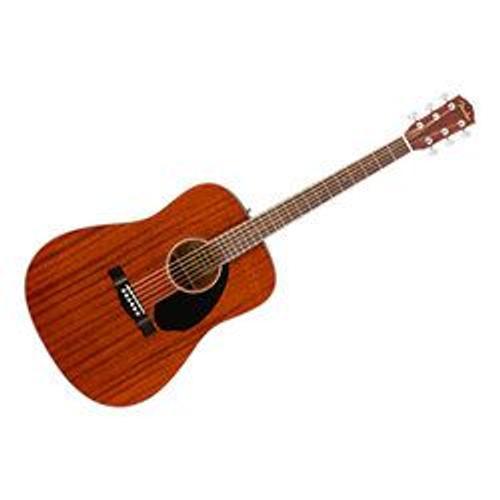 Fender Cd-60s Dreadnought - Touche Noyer - All-Mahogany