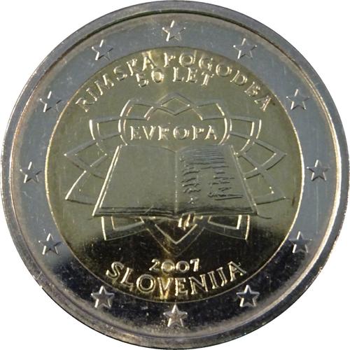 2 Euro Slovenie 2007 : Traité De Rome Unc