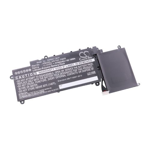 vhbw Batterie remplacement pour HP HSTNN-DB6R-1, PL03, PL03043-PR, PS03043XL pour ordinateur portable Notebook (3700mAh, 11,4V, Li-polymère)