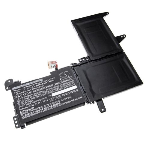 vhbw Batterie compatible avec Asus VivoBook S15 S510UA-BQ114T, S15 S510UA-BQ149T ordinateur portable (3600mAh, 11,52V, Li-polymère)
