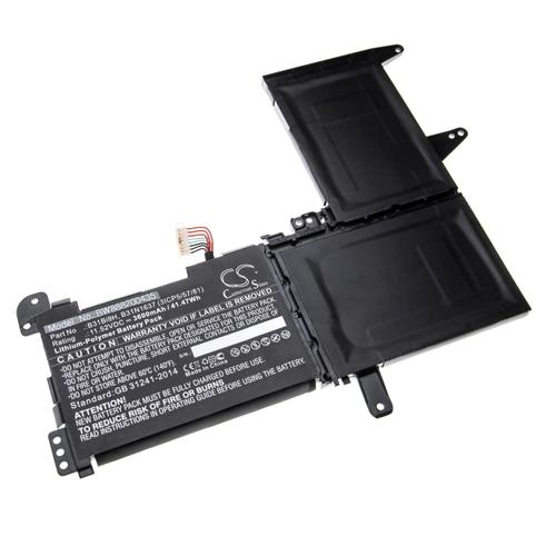 vhbw Batterie compatible avec Asus VivoBook S15 S510UA-BQ212T, S15 S510UA-BQ265T ordinateur portable (3600mAh, 11,52V, Li-polymère)