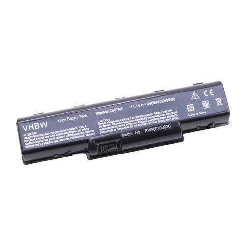 Vhbw Batterie Compatible Avec Acer Aspire 5737, 5737z, 5738, 5738g, 5738zg / 5738z Ordinateur Portable (4400mah, 11,1v, Li-Ion)