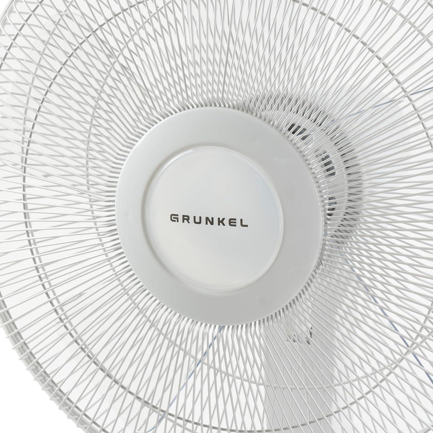 Blanc Ventilateur sur pied 16 programmable avec 3 vitesses F... - 8