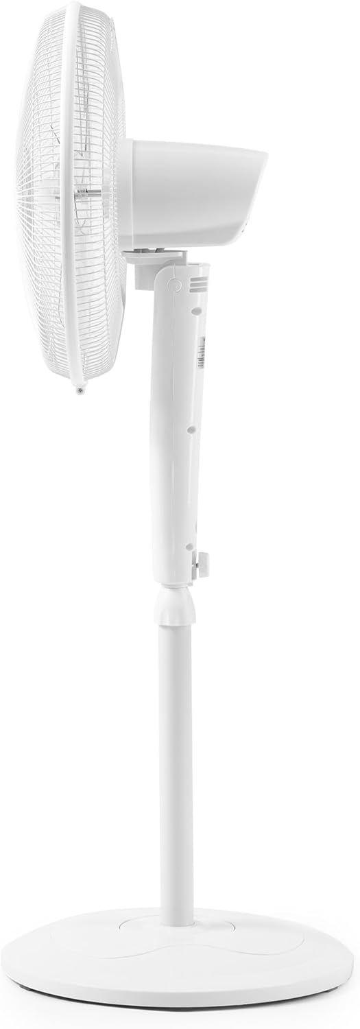 Blanc Ventilateur sur pied 16 programmable avec 3 vitesses F... - 9