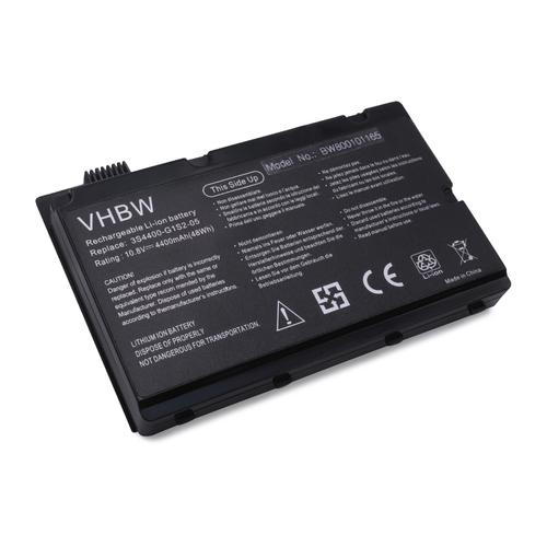vhbw Li-Ion batterie 4400mAh (10.8V) pour ordinateur ,pc Belinea 4700G comme 3S4400-G1S5-05, P55-3S4400-C1S5.