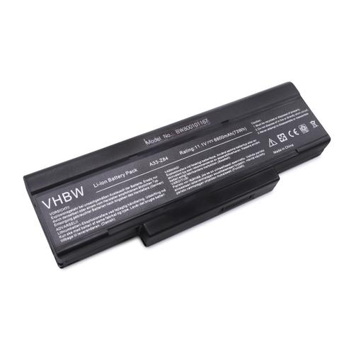 vhbw Batterie compatible avec Clevo MobiNote M660, M660JE, M660N, M660S, M661, M661N, M665 ordinateur portable (6600mAh, 11,1V, Li-ion)