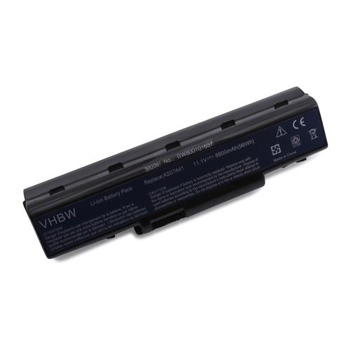 vhbw Batterie compatible avec Acer eMachines D525, D725, E525, E625 ordinateur portable (8800mAh, 11,1V, Li-ion)