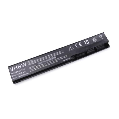 vhbw Batterie compatible avec Asus X401A1, X401U, X501, X501A, X501A1, X501U ordinateur portable (4400mAh, 10,8V, Li-ion)