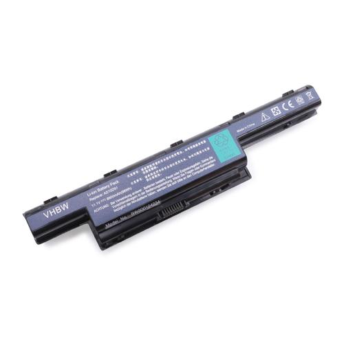 Batterie Li-Ion 8800mah (11,1v), Noir, Pour Ordinateur Packard Bell Série Easynote, Remlace La Batterie Type Lc.Btp00.123, Ak.006bt.080, 934t2078f Etc