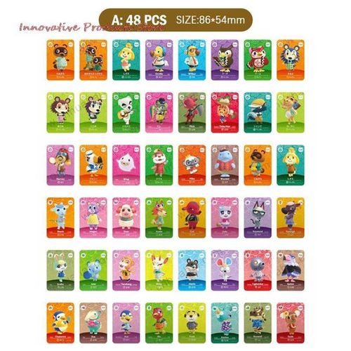 Cartes Animal Crossing Amiibo Series 5 #401-448 - Taille Standard