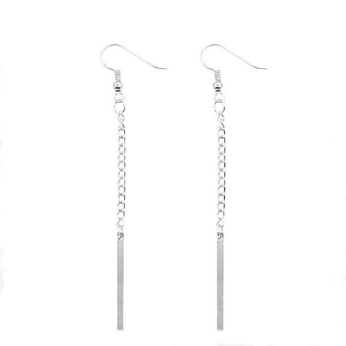 Boucles D'oreilles Pendantes En Métal Pour Femmes, Longues, Charmantes, Géométriques, En Or, Bijoux De Fête, Cadeau