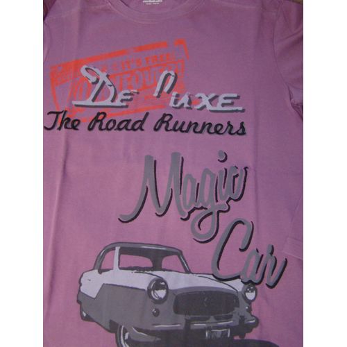 Tee-Shirt Vertbaudet Motif Voiture Vintage 12 Ans