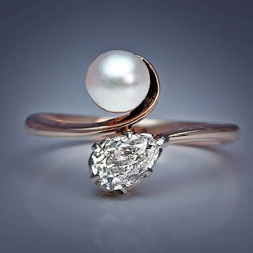 Bague De Mariage Élégante En Or Rose Et Strass Pour Femmes, Accessoire Exquis, Bijoux De Fête, Cadeau Pour Filles
