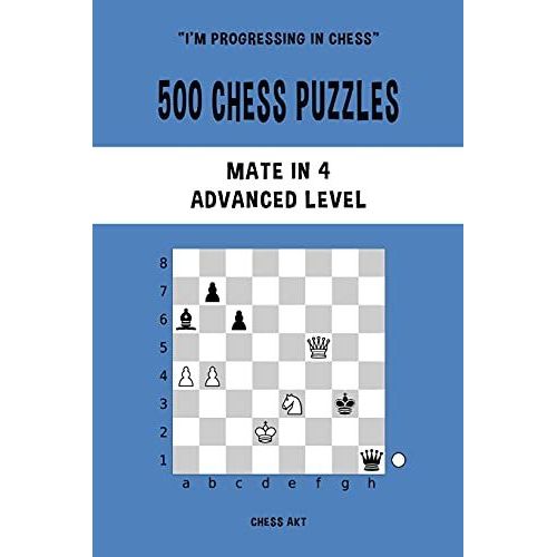 500 Chess Puzzles, Mate In 4, Advanced Level