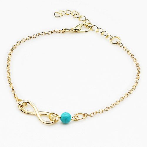 Bracelet Porte-Bonheur Géométrique Simple Pour Femmes, Mode, Créatif, Pierre Naturelle, Accessoires, Bijoux Charmant, Cadeau Pour Filles