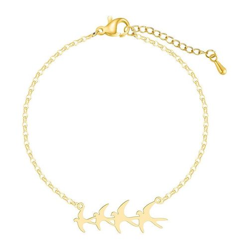 Bracelet À Hirondelle En Forme D'animal Pour Femme, Couleur Or Et Argent, Mode Coréenne, Bijoux De Fête De Mariage, Charmant, Nouvelle Collection