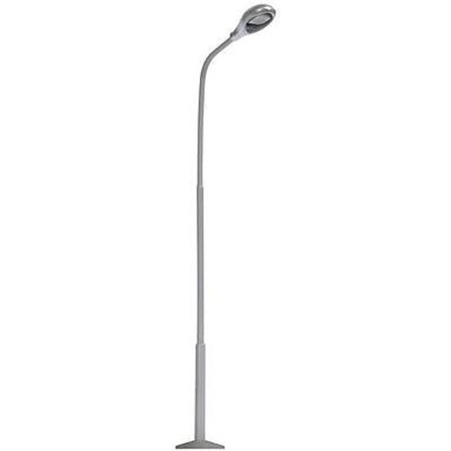 Réverbère En Tube Acier Simple Busch 4155 Modèle Fini H0 1 Pc(S)-Busch