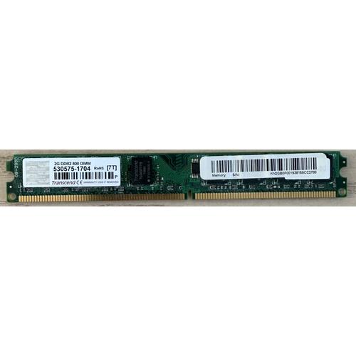 Barrette mémoire Transcend 2G DDR2 800 DIMM