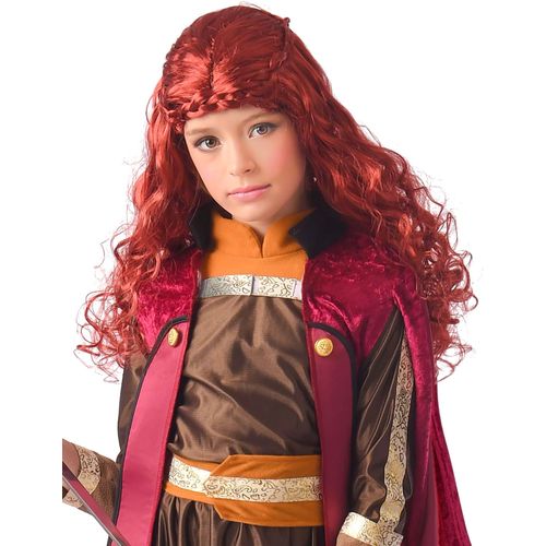 Perruque Princesse Bordeaux Grand Nord Fille