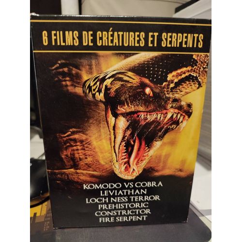 6 Films De Créatures Et Serpents - Pack