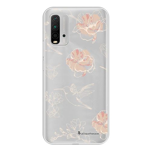 Coque Xiaomi Redmi 9t 360 Intégrale Transparente Fleurs Blanches Tendance La Coque Francaise.