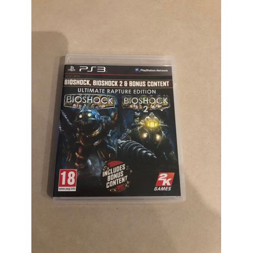Bioshock, Bioshock 2 & Bonus Content Ultimate Rapture Edition Ps3