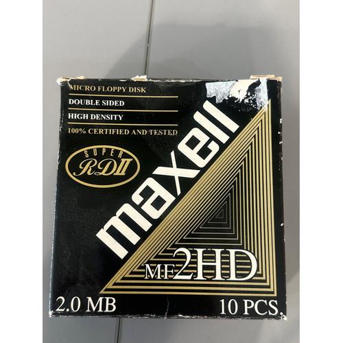 Micro floppy disk maxell MF2HD 2.0 MB