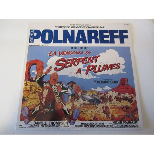 La Vengeance Du Serpent À Plumes: Bande Originale Du Film Avec Coluche - Luis Rego - Farid Chopel - Maruschka Detmers - Josiane Balasko