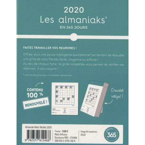  Almaniak Mots fléchés - Calendrier, une grille par