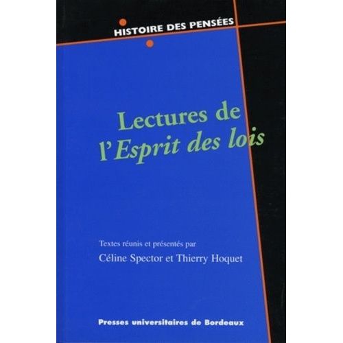Lectures De L'esprit Des Lois