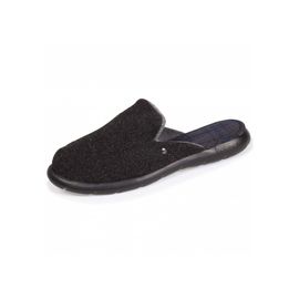 Isotoner Homme Chaussons Mules 98037 Noir Chiné