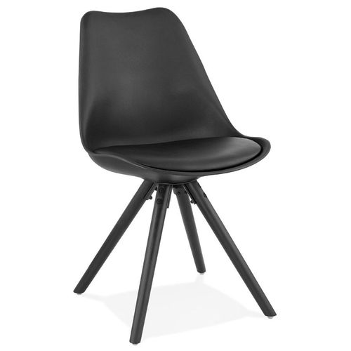Chaise Design 'pipa' Noire