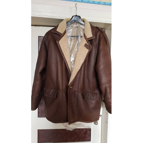 Blouson En Mouton Véritable