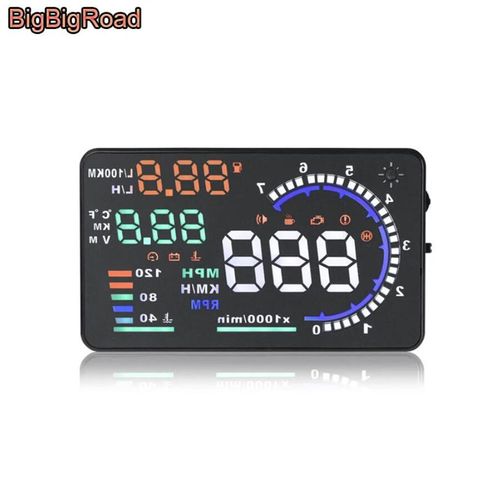 Affichage Tête Haute Hud De Voiture,Budgétaire De Pare-Brise Obd2,Port Euobd,Gps,Lexus Lx 470 570 Lx470 Lx570 Jas350 Jas450h Feat 470 Es200 Es260 - Type A8-5.5inch