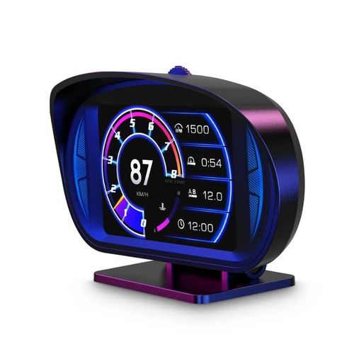 Affichage Tête Haute Hud De Voiture,Budgétaire De Pare-Brise Obd2,Port Euobd,Gps,Lexus Lx 470 570 Lx470 Lx570 Jas350 Jas450h Feat 470 Es200 Es260 - Type P2-3.5 Inch Gps