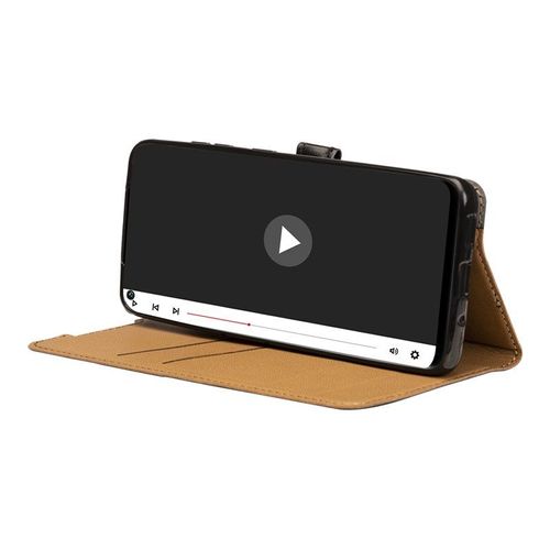 Bigben Connected - Étui À Rabat Pour Téléphone Portable - Synthétique - Bleu Marine - Pour Huawei P Smart 2021