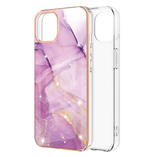 Advansia Housse Etui Coque Pour Samsung Galaxy S22 Plus [Marbree - Nacree]