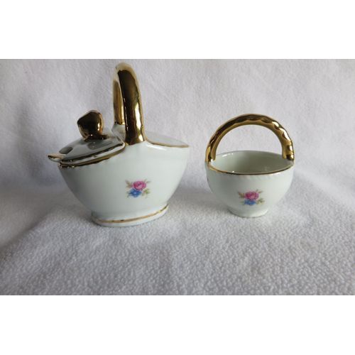 Service À Condiments Porcelaine De France