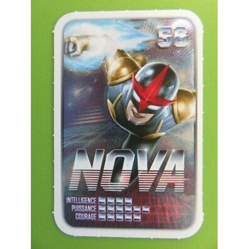 Carte Marvel Leclerc 2021 Nova 56