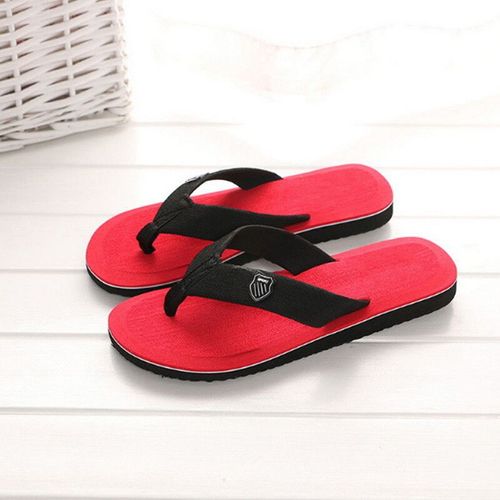 Tongs D'été Décontractées Pour Homme,Sandales De Plage,Chaussures Plates Antidérapantes,Pantoufles D'extérieur,Chaussures De Bain À Domicile