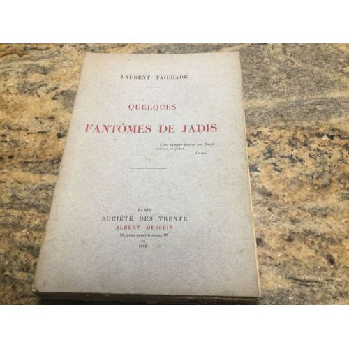 Quelques Fantômes De Jadis