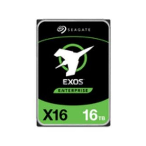 Seagate Exos X18 ST16000NM001J - Disque dur - chiffré - 16 To - interne - SATA 6Gb/s - 7200 tours/min - mémoire tampon : 256 Mo - Self-Encrypting Drive (SED)