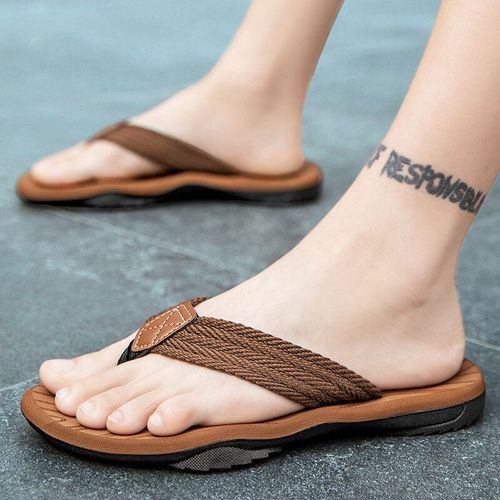 Mayba-Pantoufles Pour Hommes,Tongs Stundents,Sandales À La Mode,Chaussures De Plage D'été,Taille 39-46