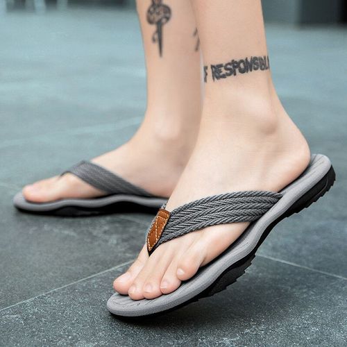 Mayba-Pantoufles Pour Hommes,Tongs Stundents,Sandales À La Mode,Chaussures De Plage D'été,Taille 39-46