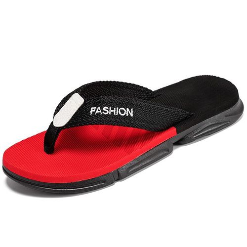 Pantoufles Anti-Ald Bleues Pour Homme,Tongs De Plage,Confortables Et Légères,Grande Taille 47